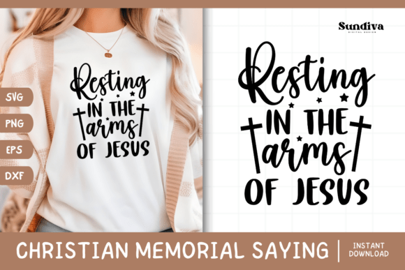 Christian Memorial Quote SVG 12 for Graphics and Crafts