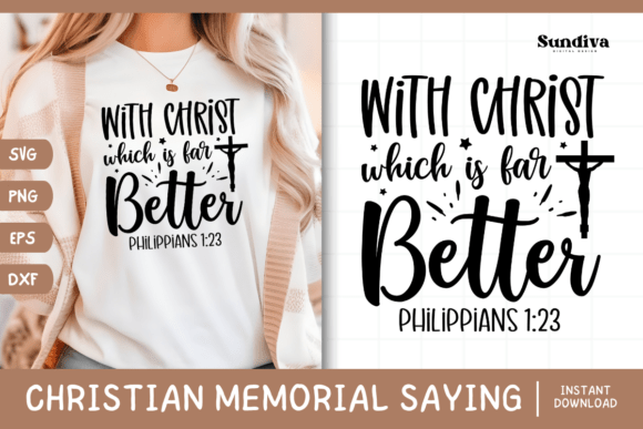 Christian Memorial Quote SVG 6 for Crafts and Graphics