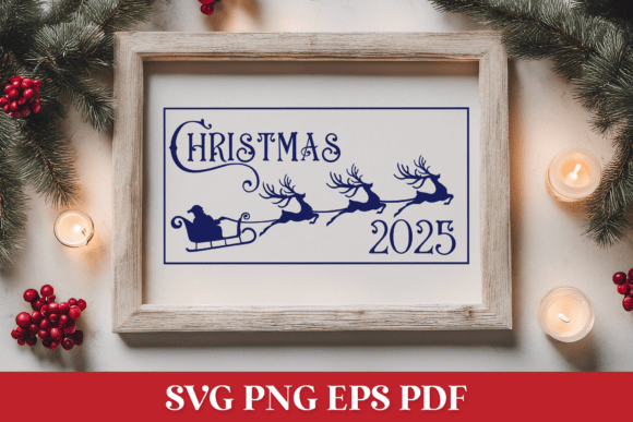 Christmas 2025 Quote SVG for Crafts and Graphics