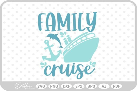 Cruise Boat Quote SVG PNG DXF for Crafts and Graphics