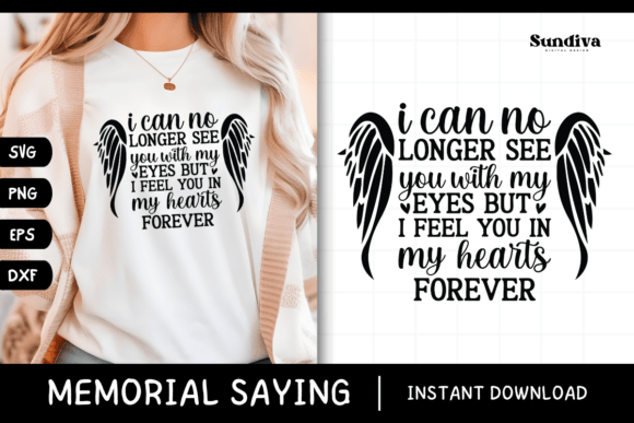 Heartfelt Memorial Quote SVG 22 for Crafts and Graphics