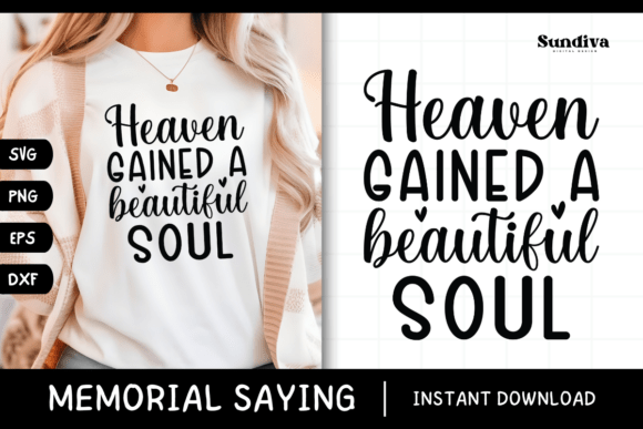 Heartfelt Memorial Quote SVG 25 for Crafts and Graphics