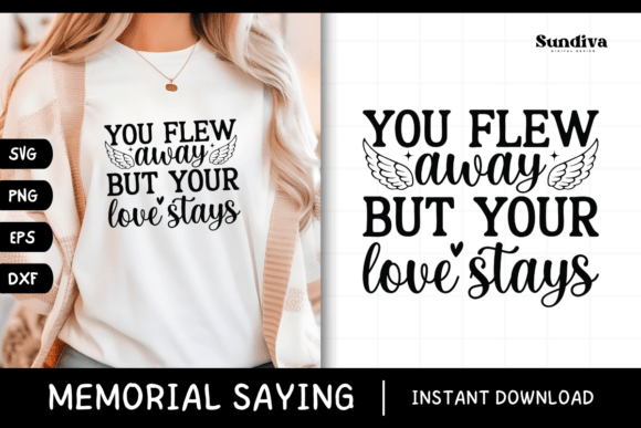 Heartfelt Memorial Quote SVG 35 for Crafts and Graphics