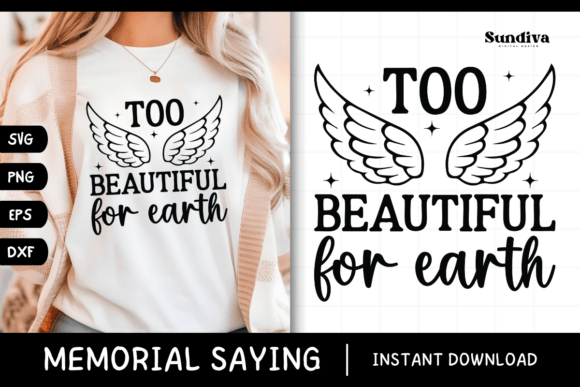 Heartfelt Memorial Quote SVG 37 for Crafts and Graphics