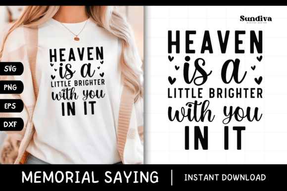 Heartfelt Memorial Quote SVG 40 for Crafts and Graphics
