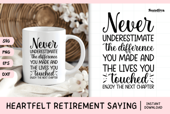 Heartfelt Retirement Quote SVG 2 Review