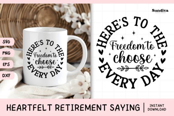Heartfelt Retirement Quote SVG 8: Graphics for Crafts & Branding