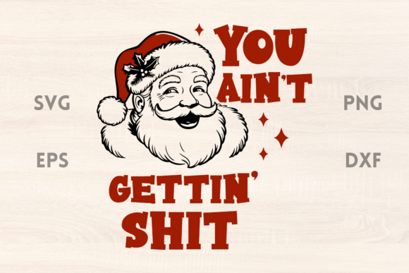 Sarcastic Santa Quote SVG Review for Embroidery Projects