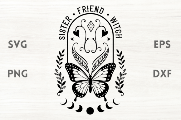 Sister Friend Witch Quote SVG Review