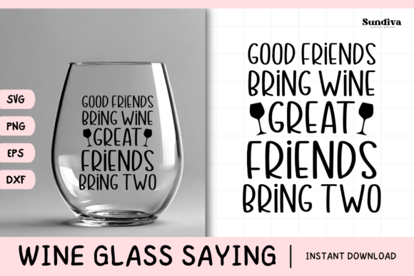 Wine Glass Quote SVG 16: A Graphic Design Asset for Crafts and Content