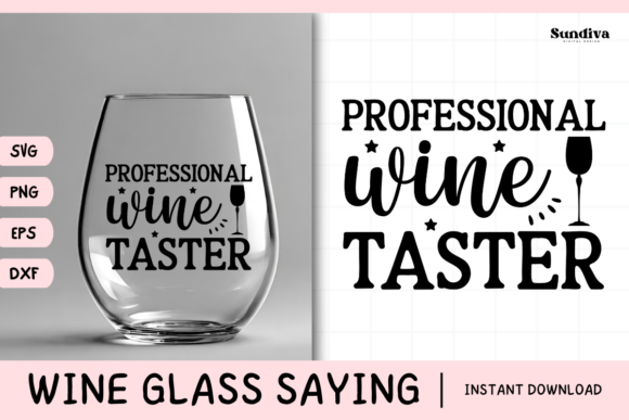 Wine Glass Quote SVG 3 for Graphics and Crafts