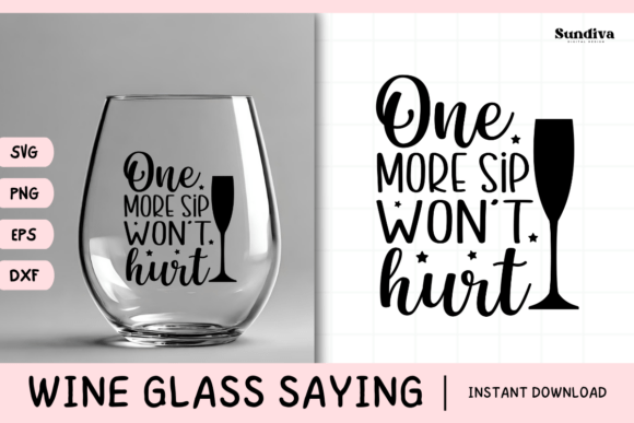 Wine Glass Quote SVG 5: A Designer's Take on Graphics and Crafts